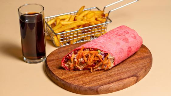 XL - კომბო - ცხარე აზიური კრაფტ შაურმა (ქათამი)